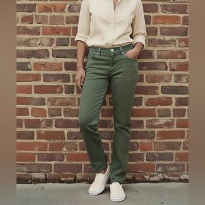 Levi's 502 Women's Green Jeans 33x32